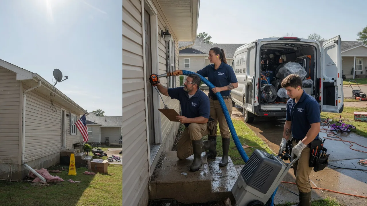 Ceiling Water Damage Restoration in Gibson, PA near me